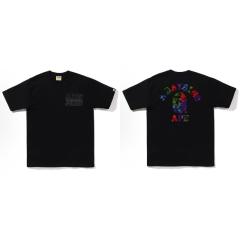 Bape T-Shirt Black White