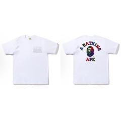 Bape T-Shirt Black White