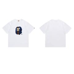 Bape T-Shirt Black White