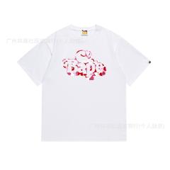 Bape T-Shirt Black White