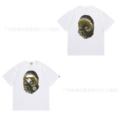 Bape Tie Dye T-Shirt Black White