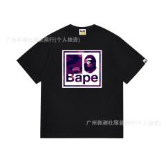 Bape T-Shirt Black White