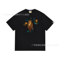 Bape T-Shirt Black White