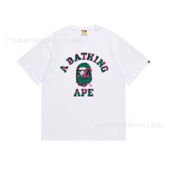 Bape T-Shirt Black White