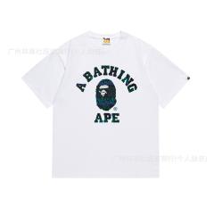 Bape T-Shirt Black White