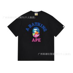 Bape T-Shirt Black White