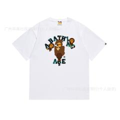 Bape T-Shirt Black White
