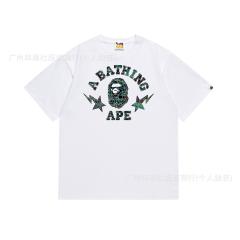 Bape T-Shirt Black White
