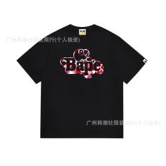 Bape T-Shirt Black White