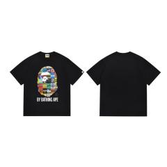 Bape T-Shirt Black White