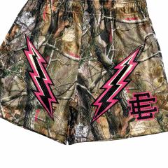 1:1 quality version Lightning & Dead Branches Print Mesh Shorts 3 colors 28893314