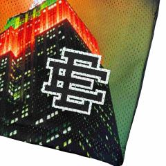 1:1 quality version Empire State Building Night View Print Mesh Shorts 28893309