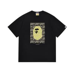 Bape T-Shirt Black White