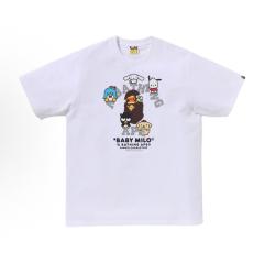Bape T-Shirt Black White