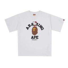 Bape Hello Kitty T-Shirt Black White