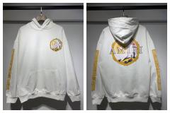 Αmiri Gold Logo Hoodies
