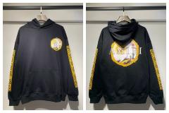 Αmiri Gold Logo Hoodies