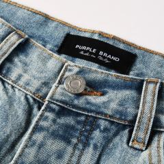 1:1 Quality PURPLE BRΑND Rhinestone Denim Shorts