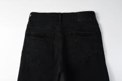 1:1 Quality PURPLE BRΑND Fringe Black Shorts