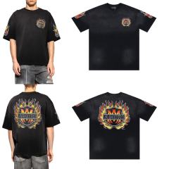Flame Logo Print Washed Version tee 28751168