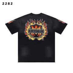 Flame Logo Print Washed Version tee 28751168