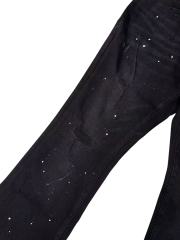 1:1 quality version White Dot Ripped Flared Jeans 28963943