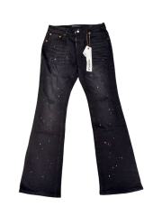 1:1 quality version White Dot Ripped Flared Jeans 28963943