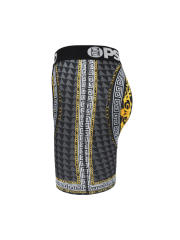 Golden Pattern Snow Leopard Print Boxer Briefs 28629057
