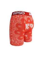 Death Row Pattern Print Boxer Briefs 28712040