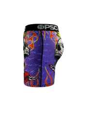 Screaming Skull Rose Print Boxer Briefs 28712039