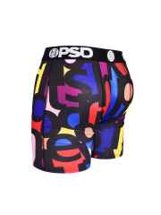 Bright Color Geometric Print Boxer Briefs 28629054