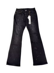1:1 quality version White Dot Ripped Flared Jeans 28963943