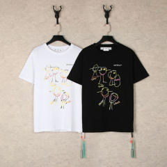 OW 25SS T-Shirt (Black/Red)