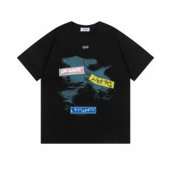 OW 25SS T-Shirt (Black/Red)