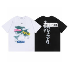 OW 25SS T-Shirt (Black/Red)