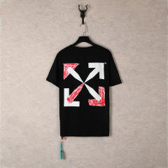 OW 25SS T-Shirt (Black/Red)