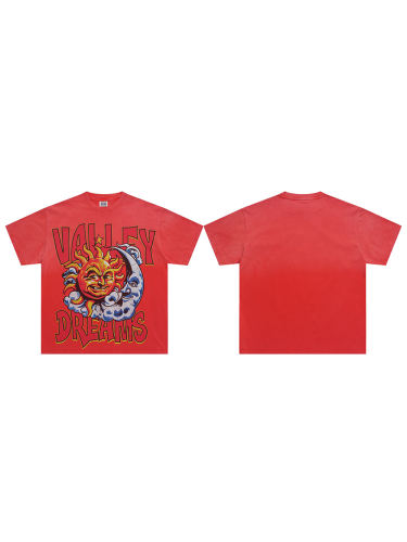 Vale Forever Sun & Moon Printed Washed Version Tee