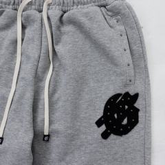 Beaded Embroidered Letter Hoodie & Pants Set 2 colors 28693925