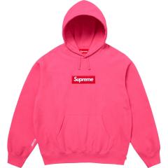 SUPREM* BOX LOGO HOODIE PINK