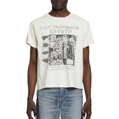 1:1 Quality Gallery Dept Portrait PTG Beige Print Tee