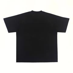 1:1 Top Quality Black Letters Black Mesh Black Print