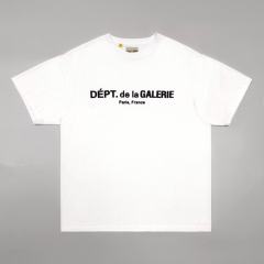 1:1 Quality Gallery Dept "DÉPT. de la GALERIE Paris, France" White T-Shirt