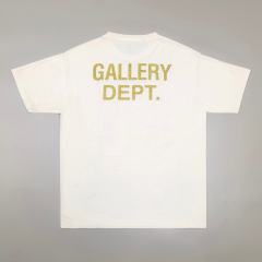 1:1 Quality Gallery Dept Portrait PTG Beige Print Tee