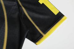 Black And Yellow No.11 Mesh Jersey Tee 29043141