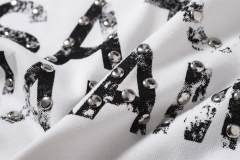 SATOSHI NAKAMOTO Vintage Studded Tee
