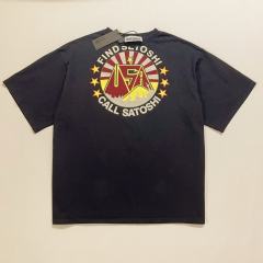 SATOSHI NAKAMOTO Wash Vintage Tee