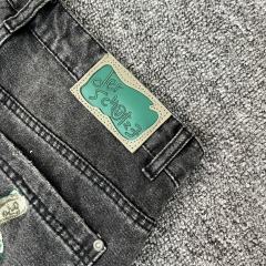 Derschutze "NYC to RIO" Embroidered Denim Jeans