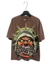 Rhinestone Logo God Statue Print Distressed Washed Version Tee 2 colors 28760692