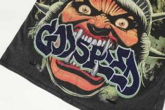 Rhinestone Logo God Statue Print Distressed Washed Version Tee 2 colors 28760692