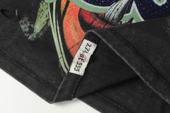Rhinestone Logo God Statue Print Distressed Washed Version Tee 2 colors 28760692